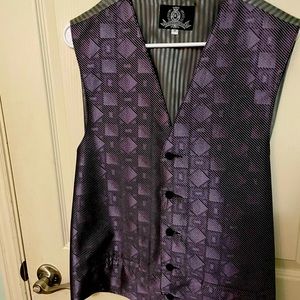Men vest Medium purple brand new used once